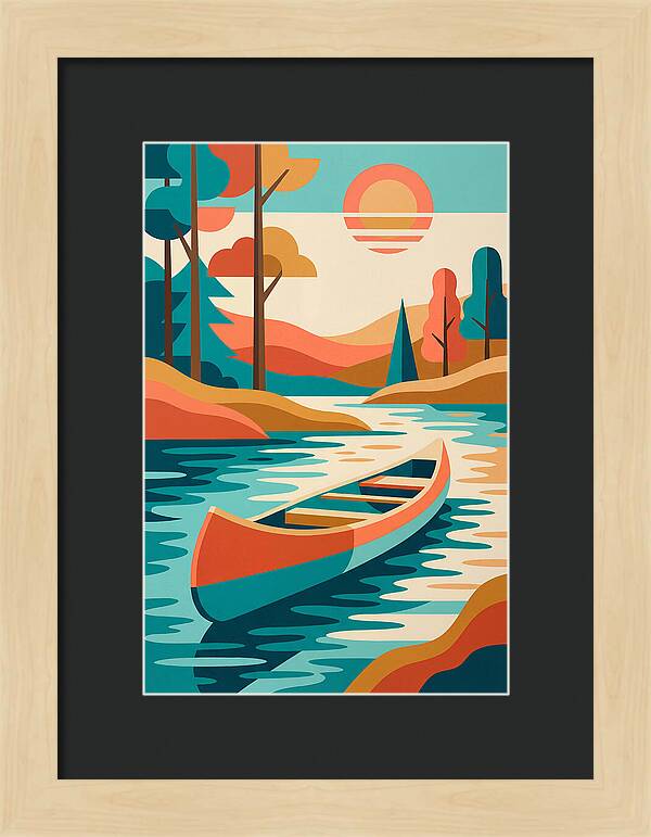 Serene Waterscape Harmony
