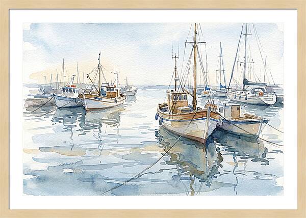 Serene Waterscape Harmony