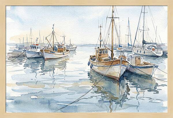 Serene Waterscape Harmony