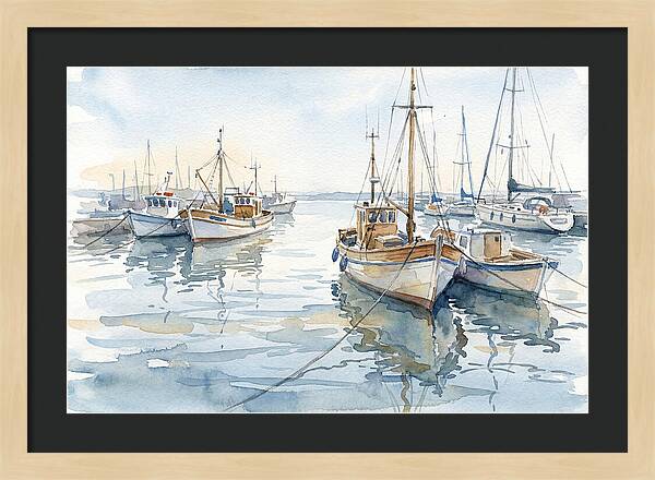 Serene Waterscape Harmony