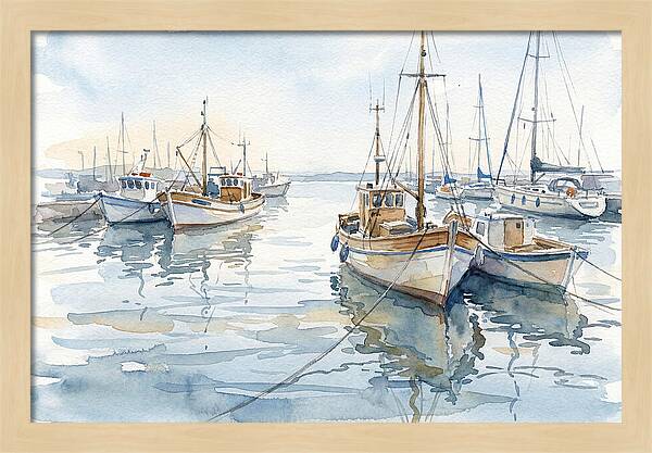 Serene Waterscape Harmony