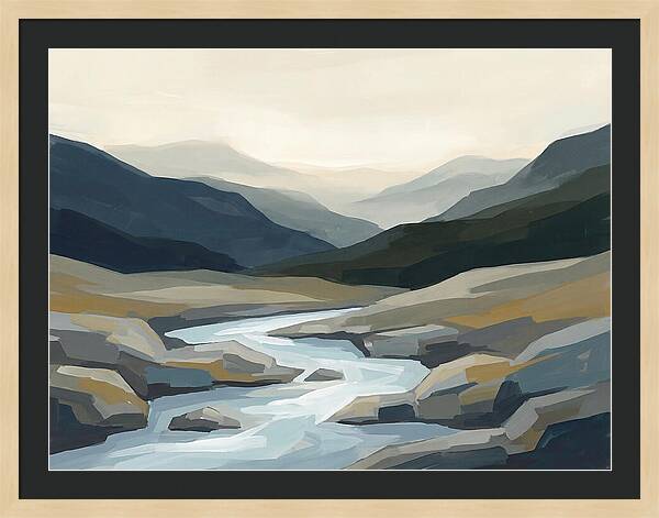 Serene Waterscape In Nature