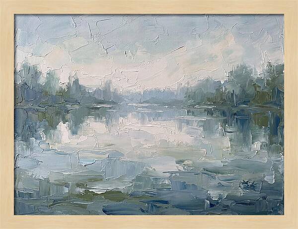Serene Waterscape Reflections