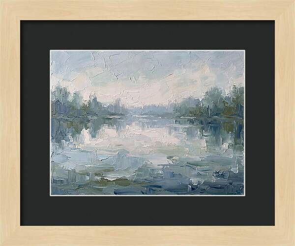 Serene Waterscape Reflections