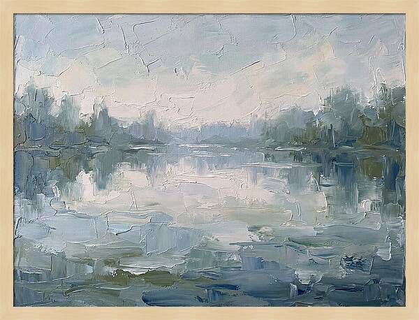 Serene Waterscape Reflections