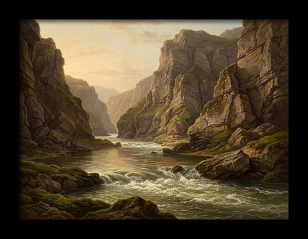 Serene Waterscape Vista