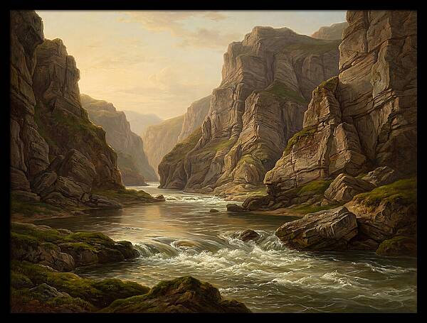 Serene Waterscape Vista