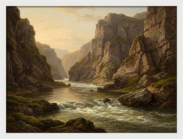 Serene Waterscape Vista