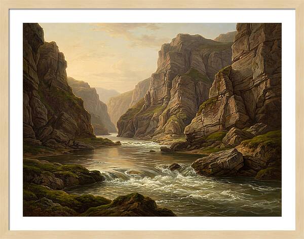 Serene Waterscape Vista