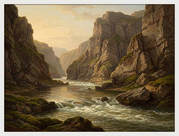 Serene Waterscape Vista