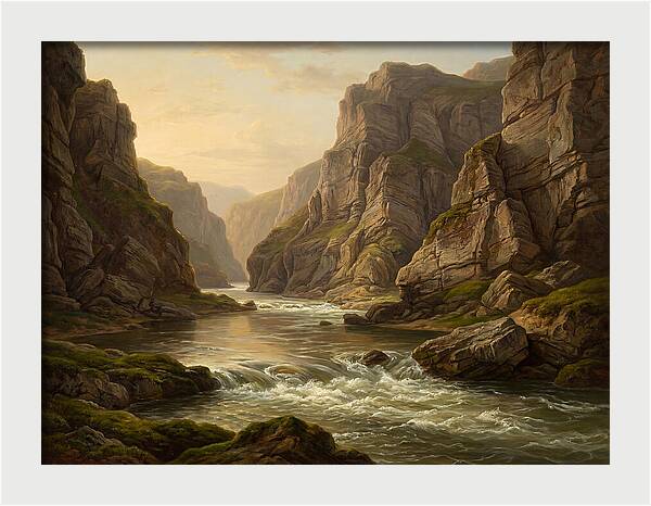 Serene Waterscape Vista