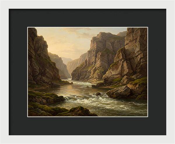 Serene Waterscape Vista