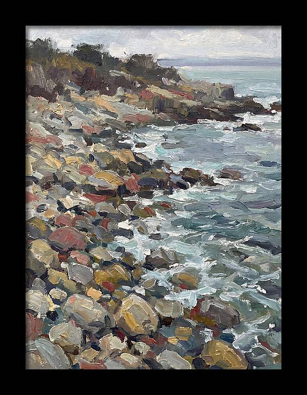 Serene Waves At Pebble Beach