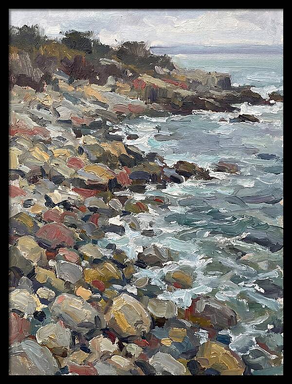 Serene Waves At Pebble Beach