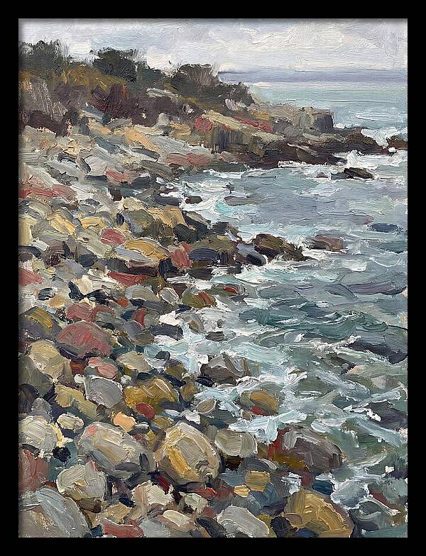 Serene Waves At Pebble Beach