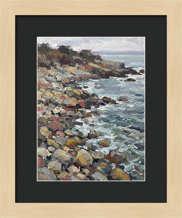 Serene Waves At Pebble Beach