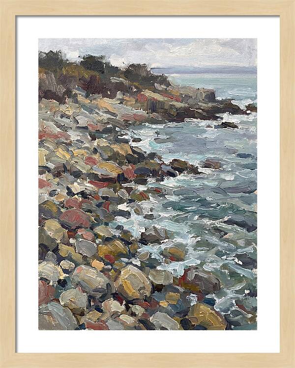 Serene Waves At Pebble Beach