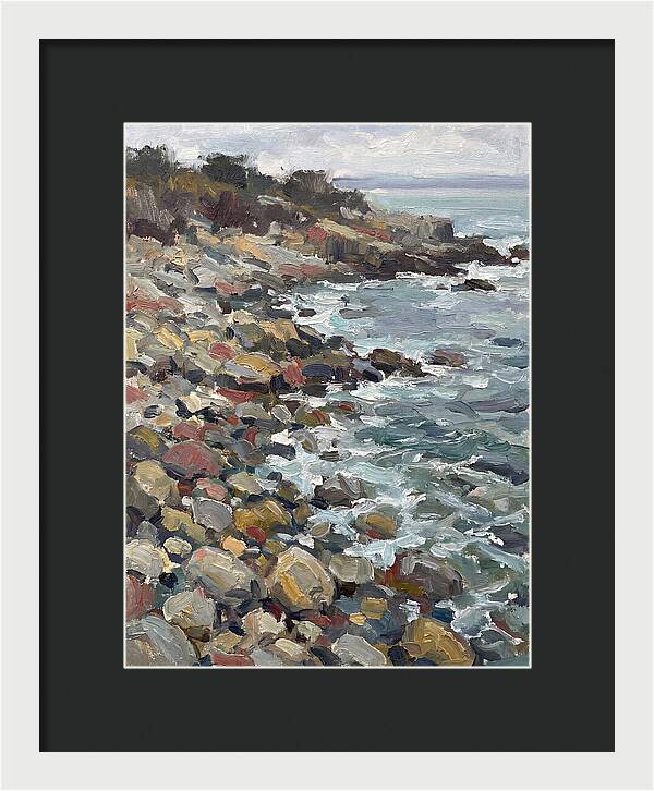Serene Waves At Pebble Beach