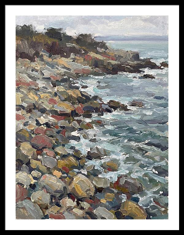 Serene Waves At Pebble Beach