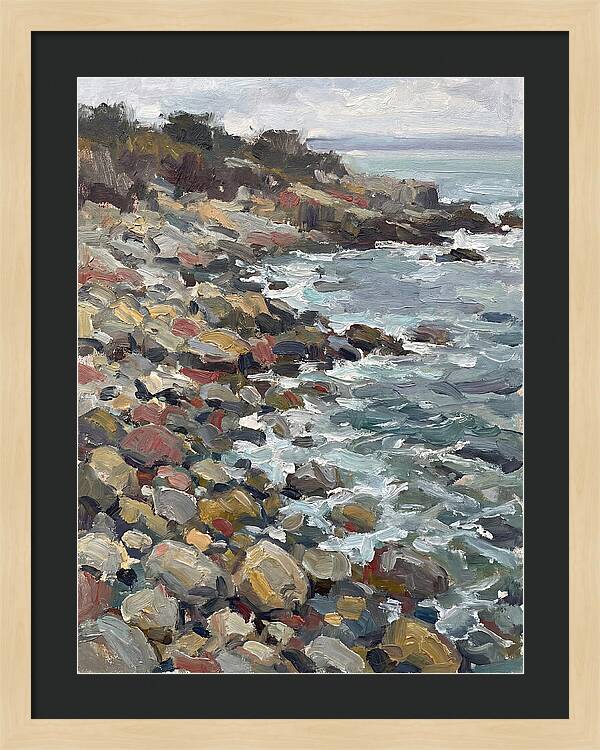 Serene Waves At Pebble Beach