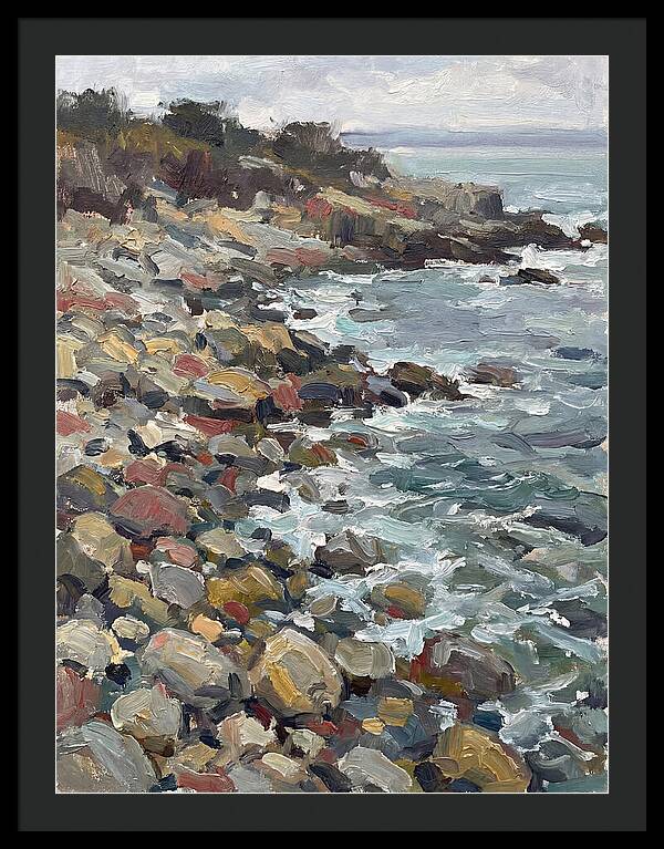 Serene Waves At Pebble Beach