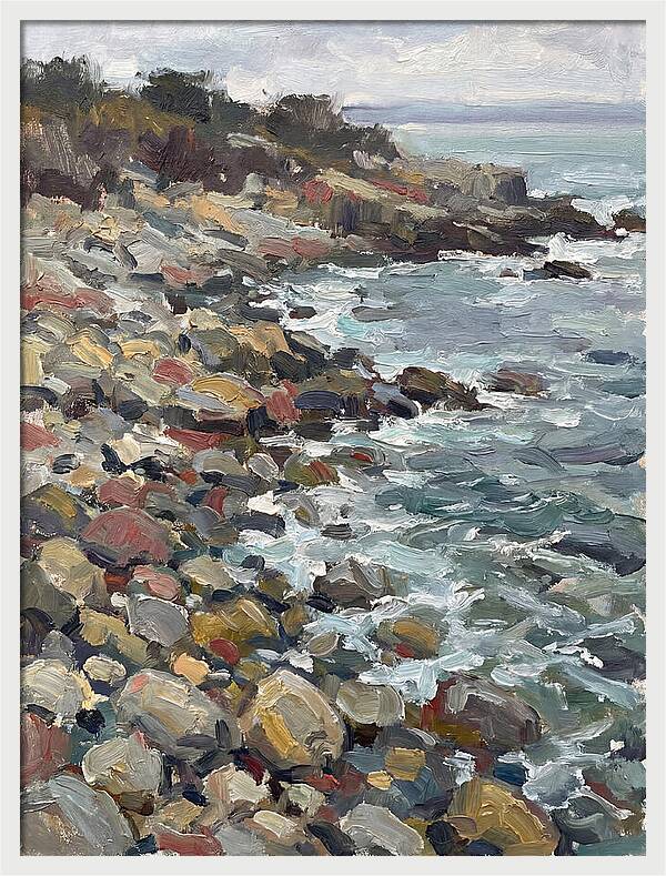Serene Waves At Pebble Beach