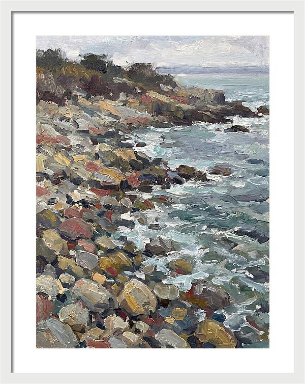Serene Waves At Pebble Beach