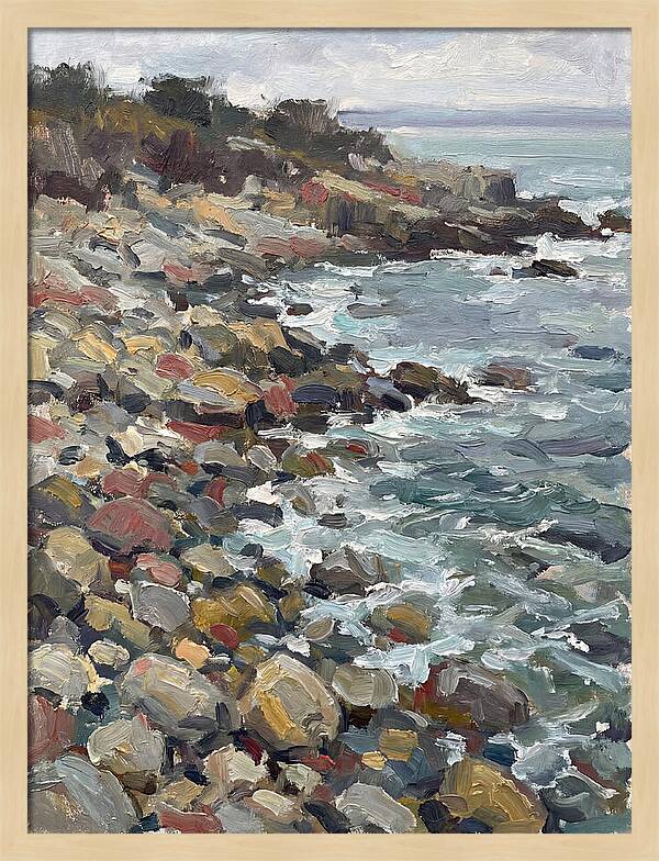 Serene Waves At Pebble Beach