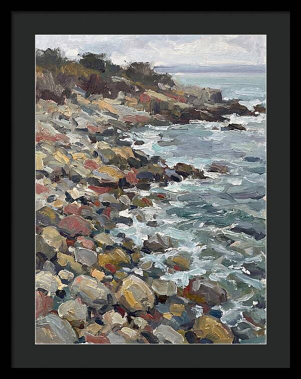 Serene Waves At Pebble Beach
