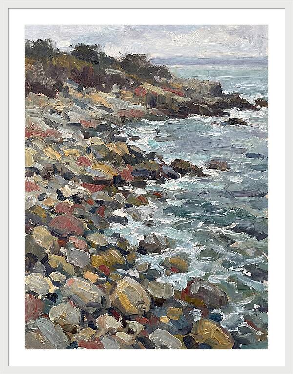 Serene Waves At Pebble Beach