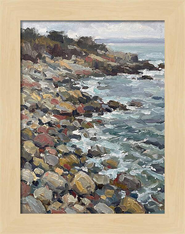 Serene Waves At Pebble Beach