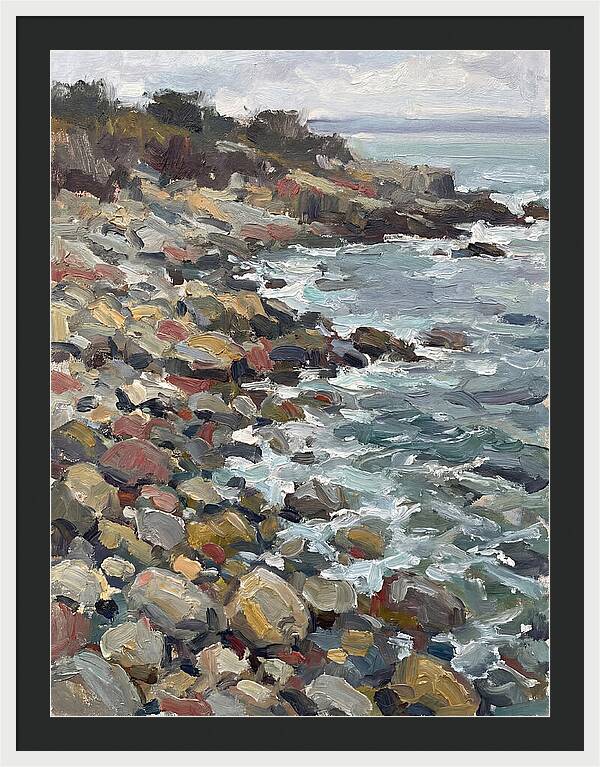 Serene Waves At Pebble Beach