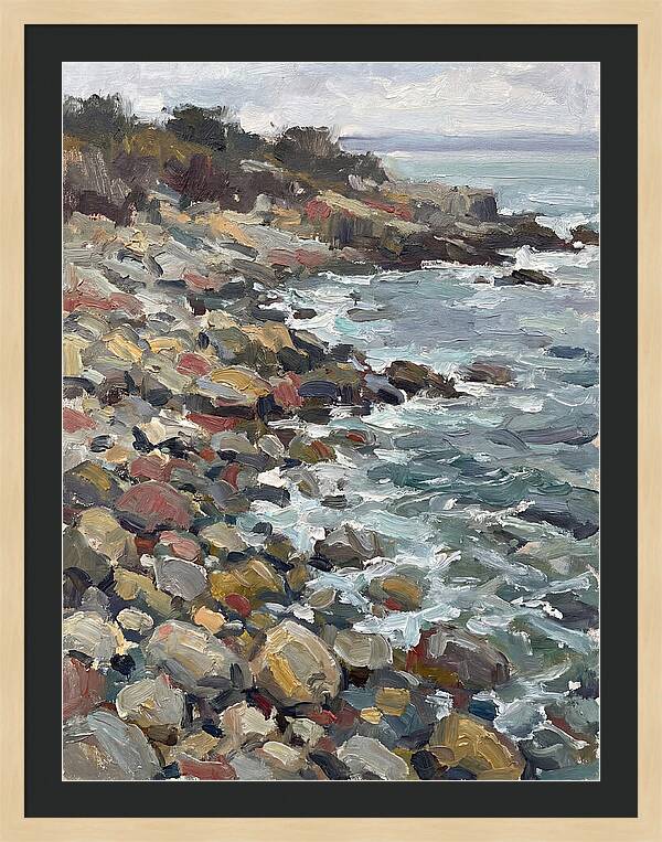 Serene Waves At Pebble Beach