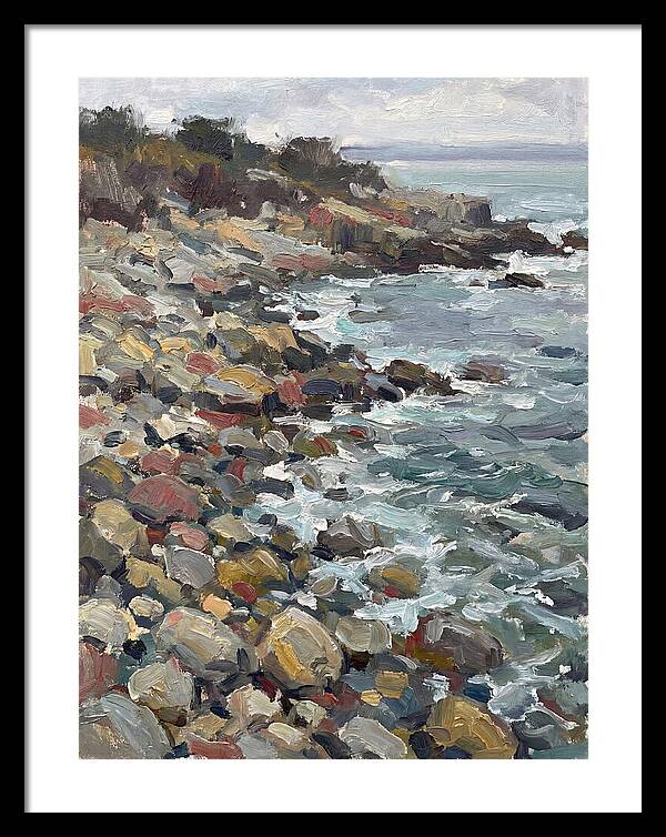 Serene Waves At Pebble Beach