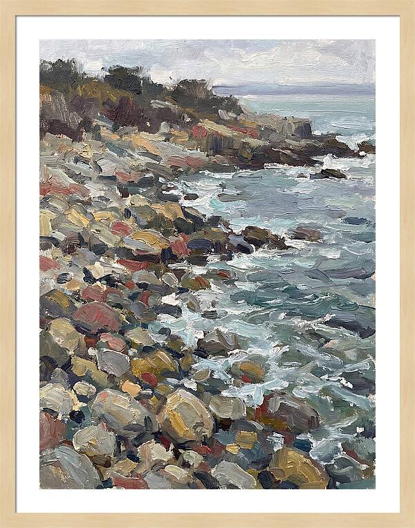 Serene Waves At Pebble Beach