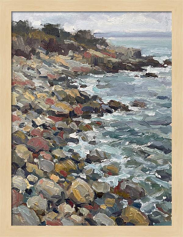 Serene Waves At Pebble Beach