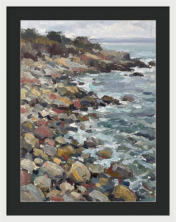 Serene Waves At Pebble Beach