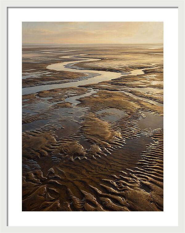 Serene Waves Under Twilight