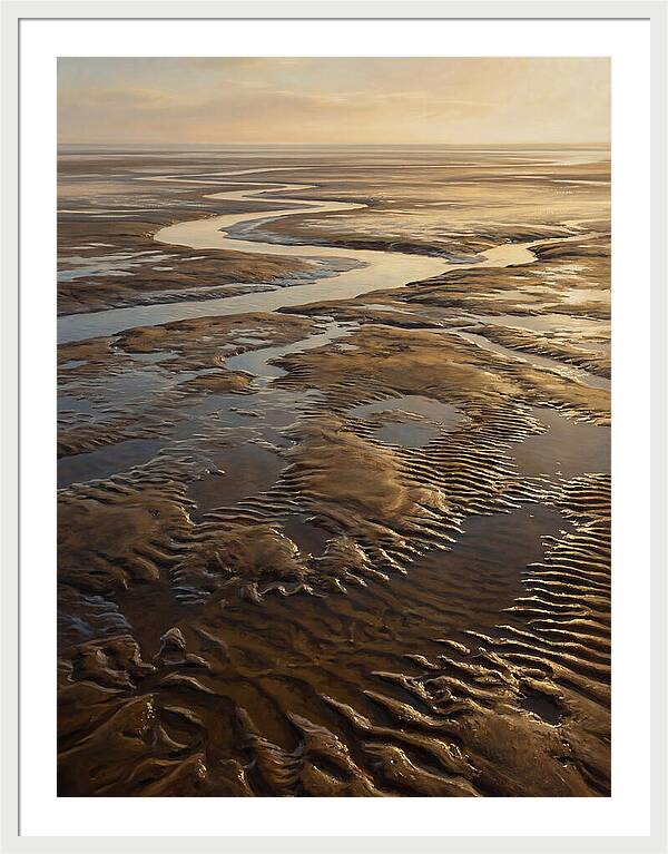 Serene Waves Under Twilight
