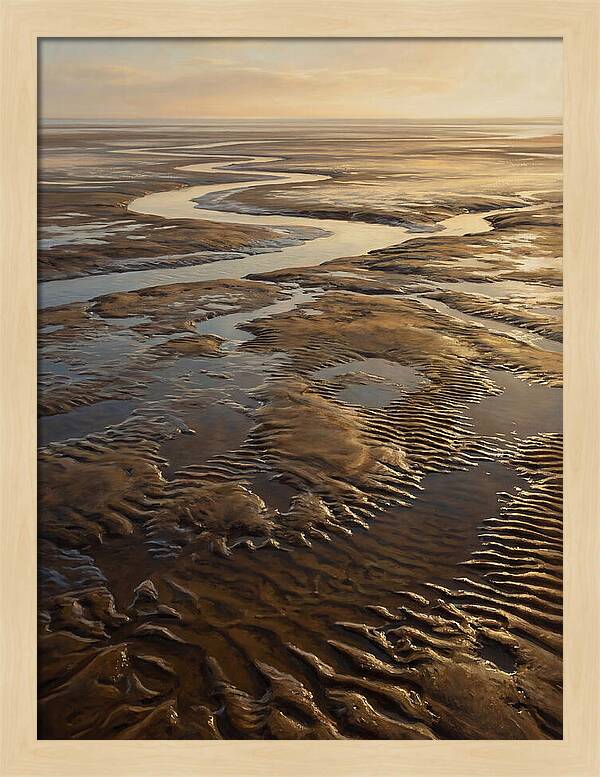 Serene Waves Under Twilight