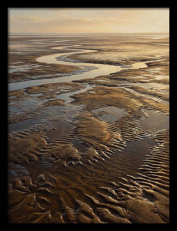 Serene Waves Under Twilight