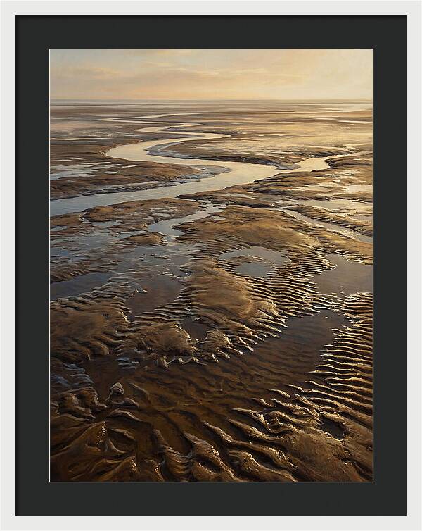Serene Waves Under Twilight
