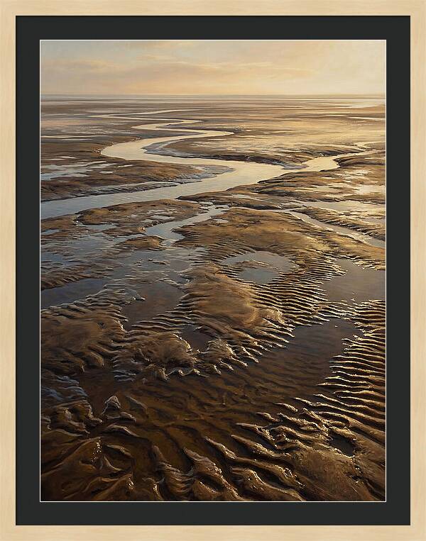 Serene Waves Under Twilight