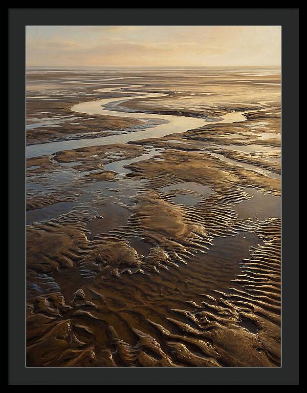 Serene Waves Under Twilight