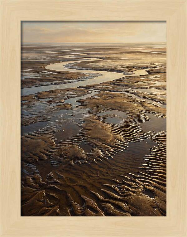 Serene Waves Under Twilight