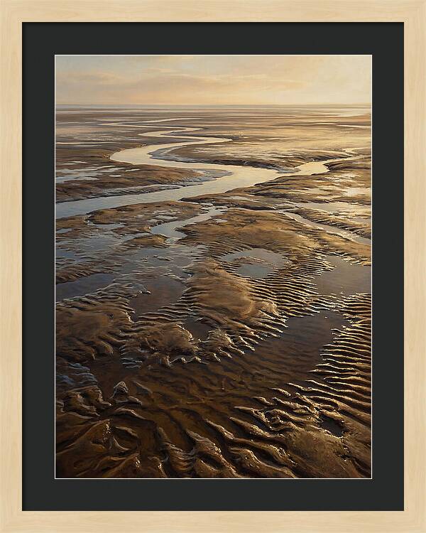 Serene Waves Under Twilight