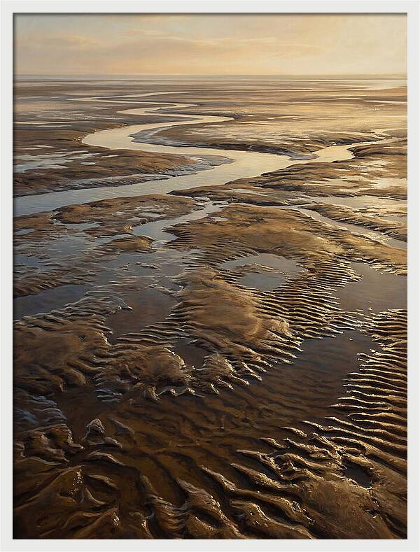 Serene Waves Under Twilight