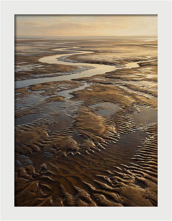 Serene Waves Under Twilight