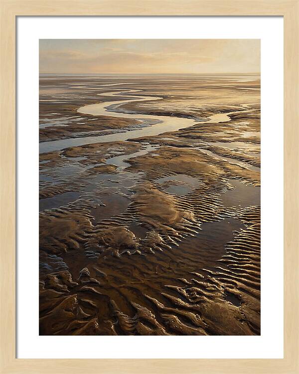 Serene Waves Under Twilight