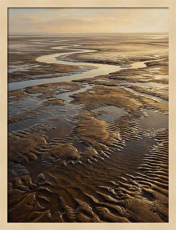 Serene Waves Under Twilight